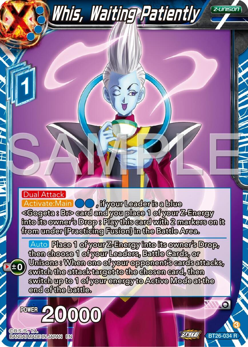 Whis, Waiting Patiently BT26-034 Dragon Ball Super Ultimate Advent