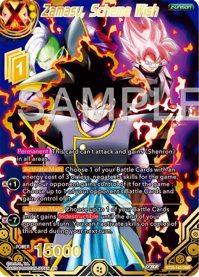 Zamasu, Scheme Wish [DBR Foil] BT25-142 Dragon Ball Super Legend of the Dragon Balls