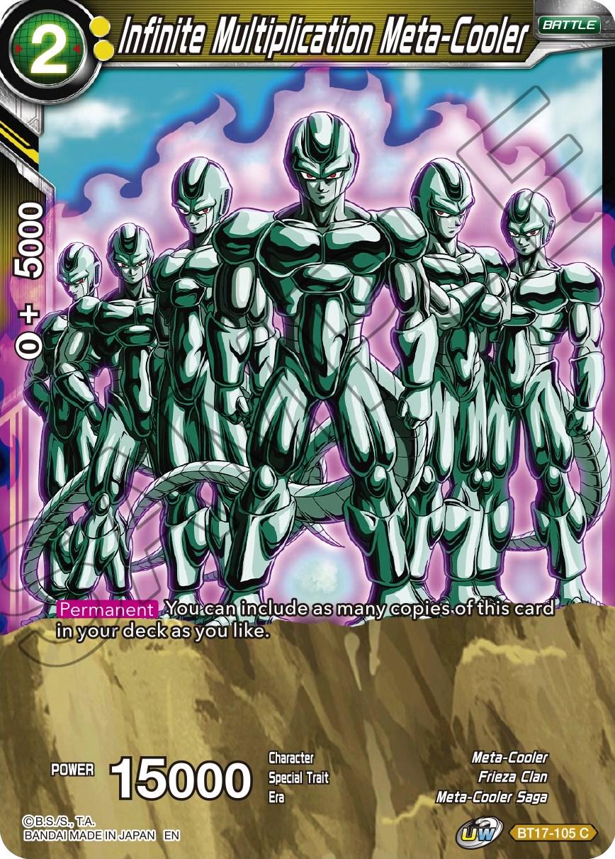 Infinite Multiplication Meta-Cooler BT17-105 Dragon Ball Super Ultimate Squad