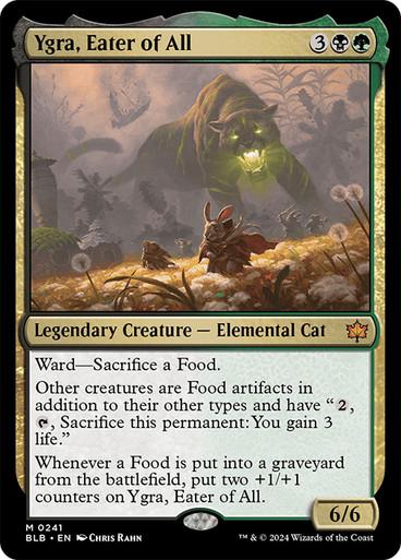 Ygra, Eater of All #241 Magic Bloomburrow