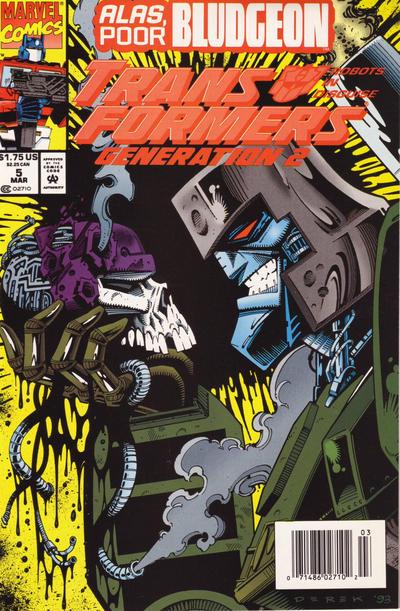 Transformers: Generation 2 [Newsstand] #5 (1994) Comic Books Transformers: Generation 2