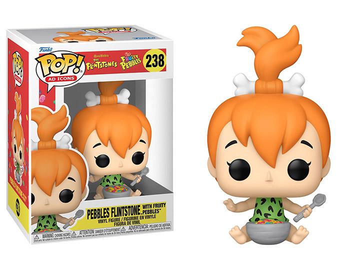 Pebbles Flintstone with Fruity Pebbles #238 Funko POP Ad Icons