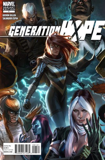 Generation Hope [Djurdjević] #1 (2011) Comic Books Generation Hope