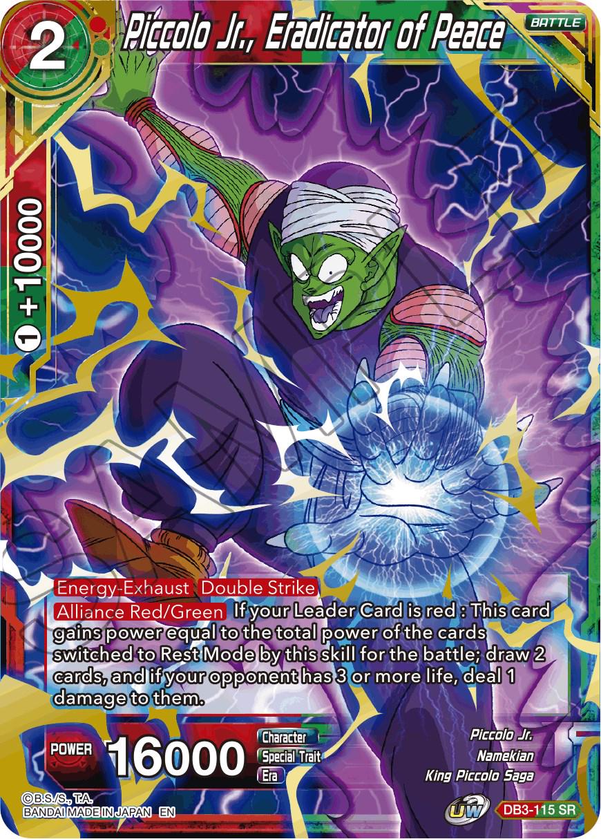 Piccolo Jr., Eradicator of Peace DB3-115 Dragon Ball Super Giant Force