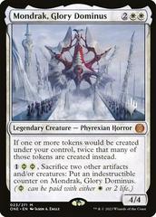 Mondrak, Glory Dominus [Planeswalker Stamped] #23 Magic Phyrexia: All Will Be One Prices