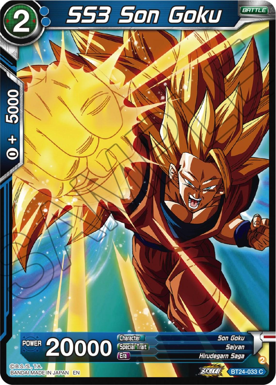 SS3 Son Goku [Foil] BT24-033 Dragon Ball Super Beyond Generations