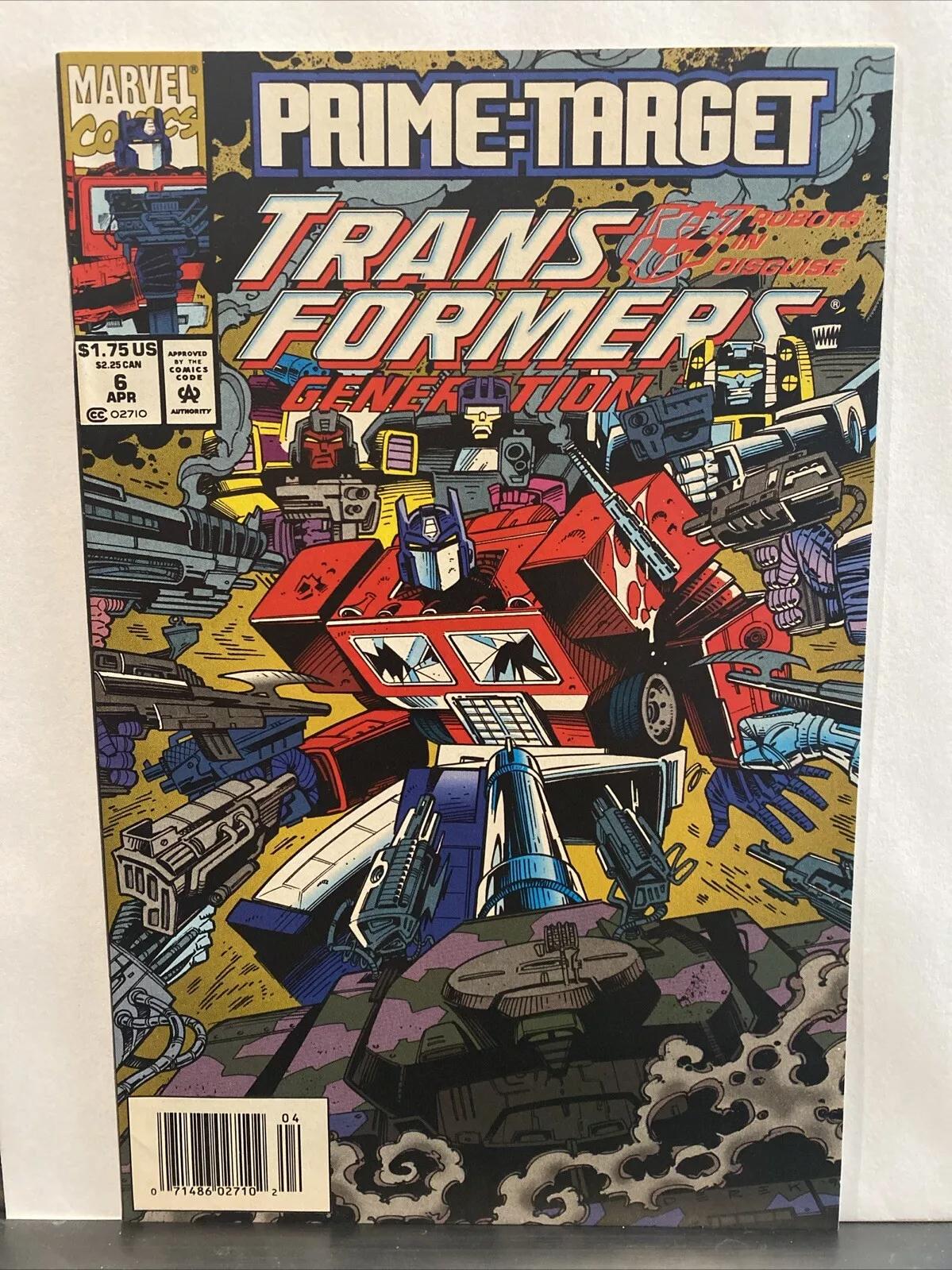 Transformers: Generation 2 [Newsstand] #6 (1994) Comic Books Transformers: Generation 2