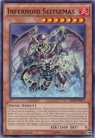 Infernoid Seitsemas [1st Edition] SECE-EN017 YuGiOh Secrets of Eternity