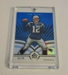 Tom Brady [Blue] #55 Football Cards 2005 Upper Deck Reflections Prices