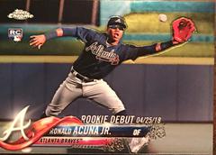 Ronald Acuna Jr. #HMT31 Baseball Cards 2018 Topps Chrome Update Prices