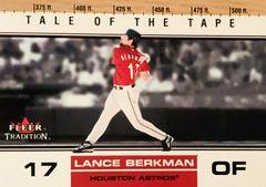 Lance Berkman #U392 Baseball Cards 2002 Fleer Tradition Update Prices