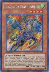 Gladiator Beast Equeste [1st Edition] LCGX-EN251 YuGiOh Legendary Collection 2: The Duel Academy Years Mega Pack Prices