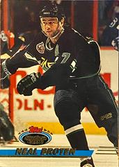 Neal Broten #28 Hockey Cards 1993 Stadium Club Prices