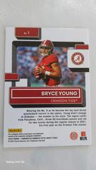 Back  | Bryce Young Football Cards 2023 Panini Chronicles Draft Picks Donruss Optic Rated Rookie