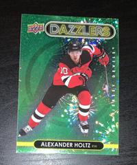 Alexander Holtz [Green] Hockey Cards 2021 Upper Deck Dazzlers Prices