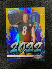 Kenny Pickett [Gold] Football Cards 2022 Panini Certified 2022 Prices