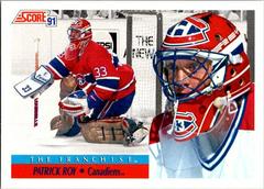 Patrick Roy Hockey Cards 1991 Score Canadian Prices