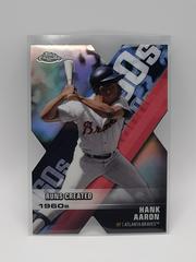 Hank Aaron #DOD-4 Baseball Cards 2020 Topps Chrome Decade of Dominance Die Cut Prices