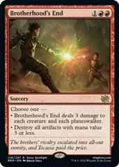 Brotherhood's End Magic Brother's War Prices
