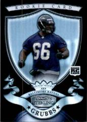 Ben Grubbs [Black Refractor] #27 Football Cards 2007 Bowman Sterling Prices