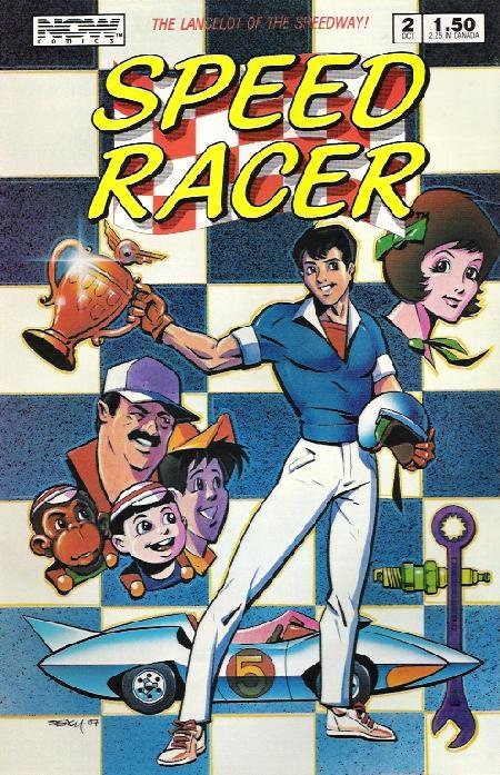 Speed Racer [2nd Print] #2 (1987) Comic Books Speed Racer