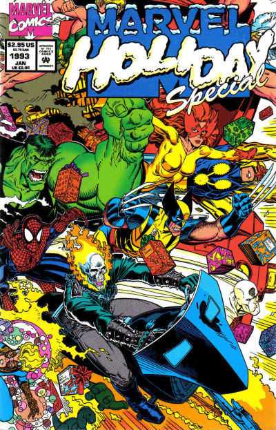 Marvel Holiday Special [Newsstand] (1993) Comic Books Marvel Holiday Special