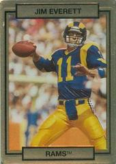 Jim Everett Football Cards 1990 Action Packed Prices