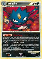 Weavile #25 Pokemon Undaunted Prices