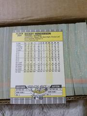 #254 | Rickey Henderson Baseball Cards 1989 Fleer