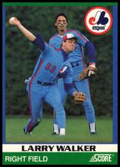 Larry Walker Baseball Cards 1991 Score Rising Stars Prices