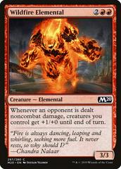 Wildfire Elemental [Foil] Magic Core Set 2020 Prices