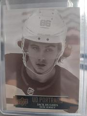 Jack Hughes #P-8 Hockey Cards 2021 Upper Deck UD Portraits Prices