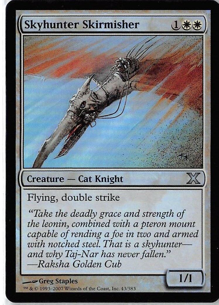 Skyhunter Skirmisher [Foil] Prices | Magic 10th Edition | Magic Cards