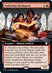 Audacious Reshapers [Extended Art] Magic Commander 2021 Prices