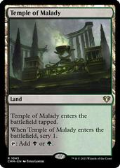 Temple of Malady #1043 Magic Commander Masters Prices