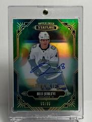 Olli Juolevi [Green Autograph] Hockey Cards 2020 Upper Deck Stature Prices