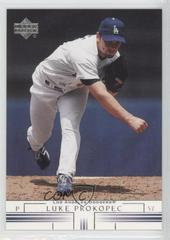 Luke Prokopec #341 Baseball Cards 2002 Upper Deck Prices