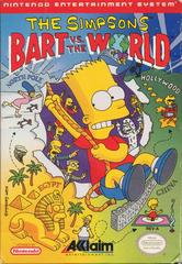 Front Cover | The Simpsons Bart vs the World NES