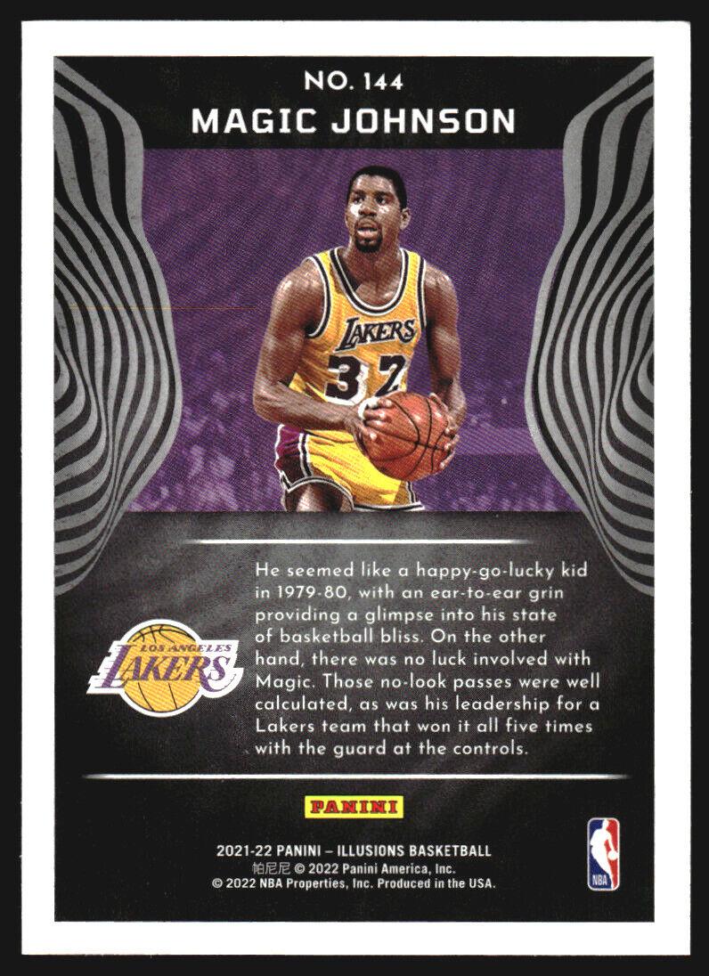 Magic Johnson 144 Prices 2021 Panini Illusions Basketball Cards