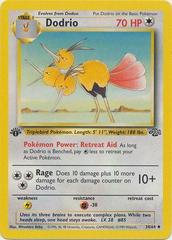 Dodrio [1st Edition] #34 Prices | Pokemon Jungle | Pokemon Cards