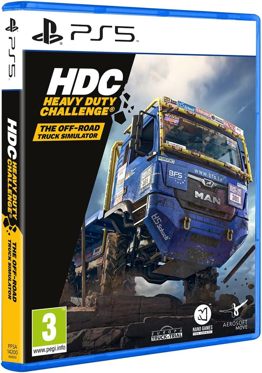 Heavy Duty Challenge: The Off-Road Truck Simulator PAL Playstation 5