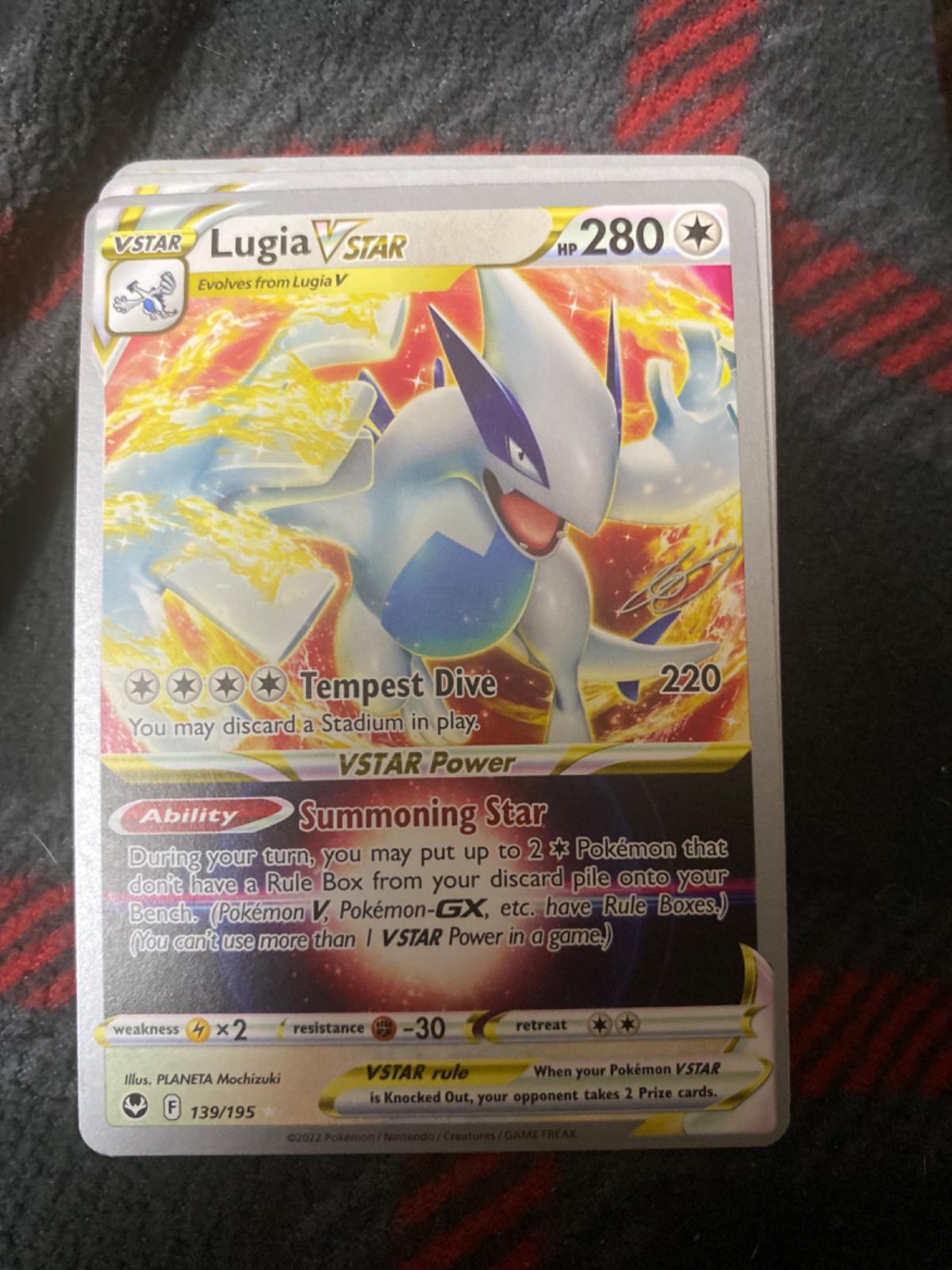 Lugia VStar #139 Pokemon Japanese World Championships 2023