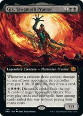 Gix, Yawgmoth Praetor [Extended Art] Magic Brother's War Prices