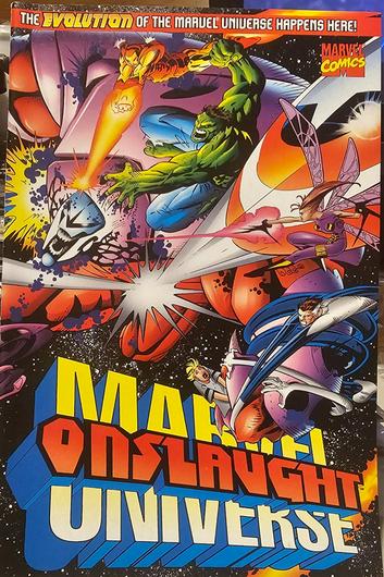 Onslaught: Marvel #1 (1996) Cover Art