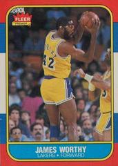 James Worthy Basketball Cards 1986 Fleer Prices