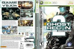 Slip Cover Scan By Canadian Brick Cafe | Ghost Recon Advanced Warfighter 2 Xbox 360