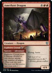 Amethyst Dragon #160 Magic Commander Legends: Battle for Baldur's Gate Prices