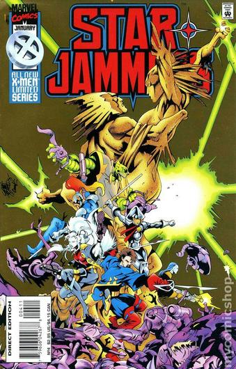Starjammers #4 (1996) Cover Art