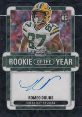 Romeo Doubs [Rookie of the Year Autograph Black Scope] #ROY-RD Football Cards 2022 Panini Contenders Optic Rookie of the Year Prices