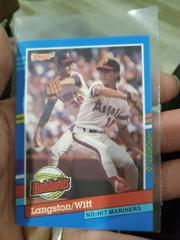 Langston/witt Baseball Cards 1991 Donruss Highlights Prices
